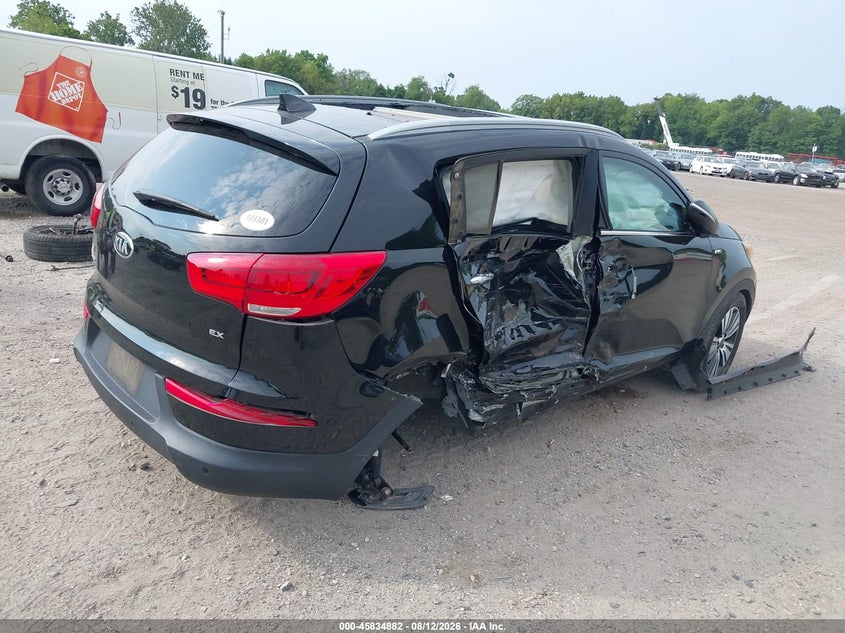 Vin: kndpccac0g7827515, lot: 46333783, kia sportage ex 20164