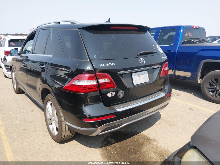 Vin: 4jgda5hb3ca030055, lot: 46333792, mercedes-benz ml 350 4matic 20123