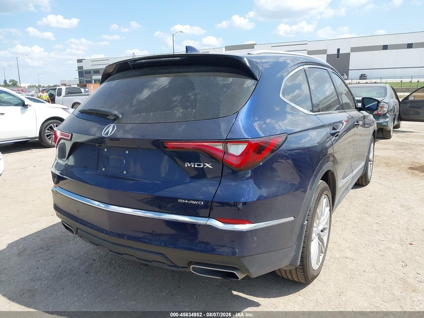 Vin: 5j8ye1h83pl000850, lot: 46333853, acura mdx advance package 20234