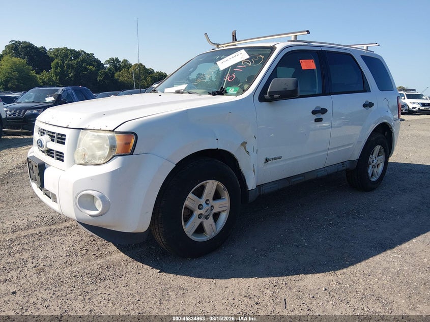 2010 FORD ESCAPE HYBRID auction photo 2