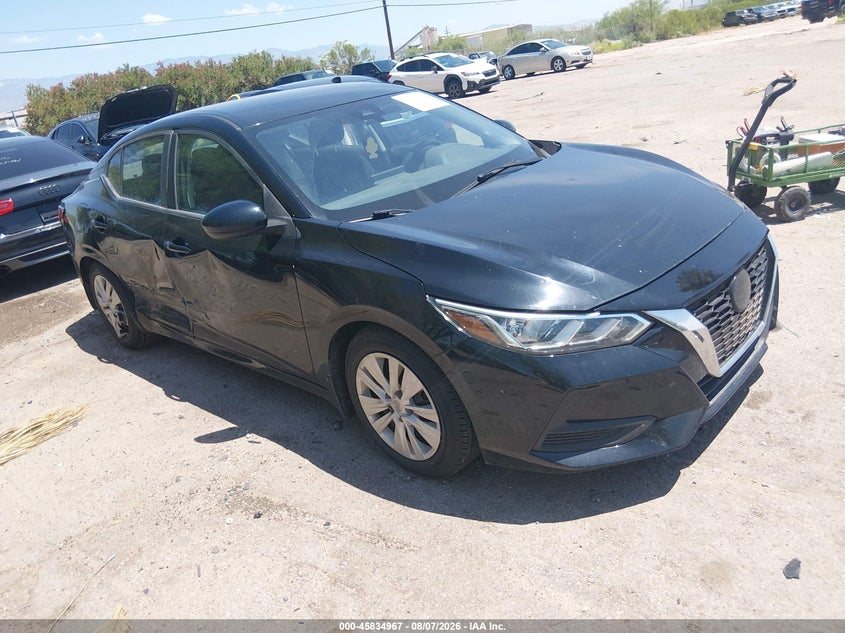 Vin: 3n1ab8bv9ny258748, lot: 46333868, nissan sentra s xtronic cvt 2022 img_1