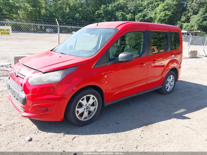 Vin: nm0ae8fx1e1156927, lot: 46333904, ford transit connect xlt 20142