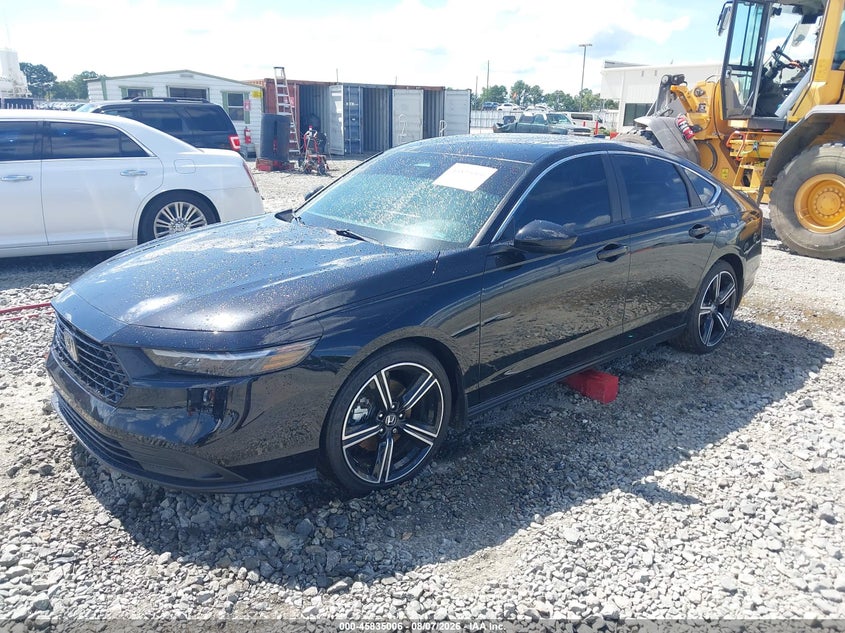 Vin: 1hgcy2f51sa098121, lot: 46333907, honda accord hybrid sport 20252