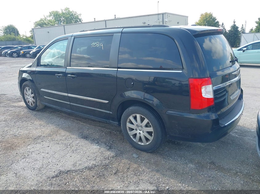 Vin: 2c4rc1bg8er439698, lot: 46333940, chrysler town & country touring 20143