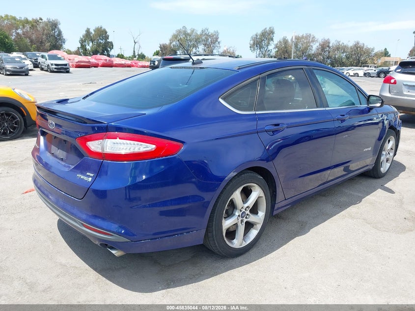 2013 FORD FUSION SEDAN 2.0L I-4 DOHC, IVCT VVT, 141HP