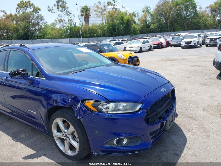 2013 FORD FUSION SEDAN 2.0L I-4 DOHC, IVCT VVT, 141HP