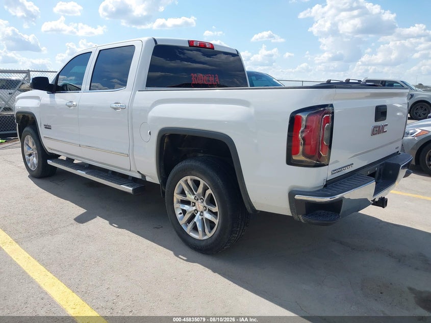 Vin: 3gtp1nec4jg355486, lot: 46333980, gmc sierra 1500 slt 20183
