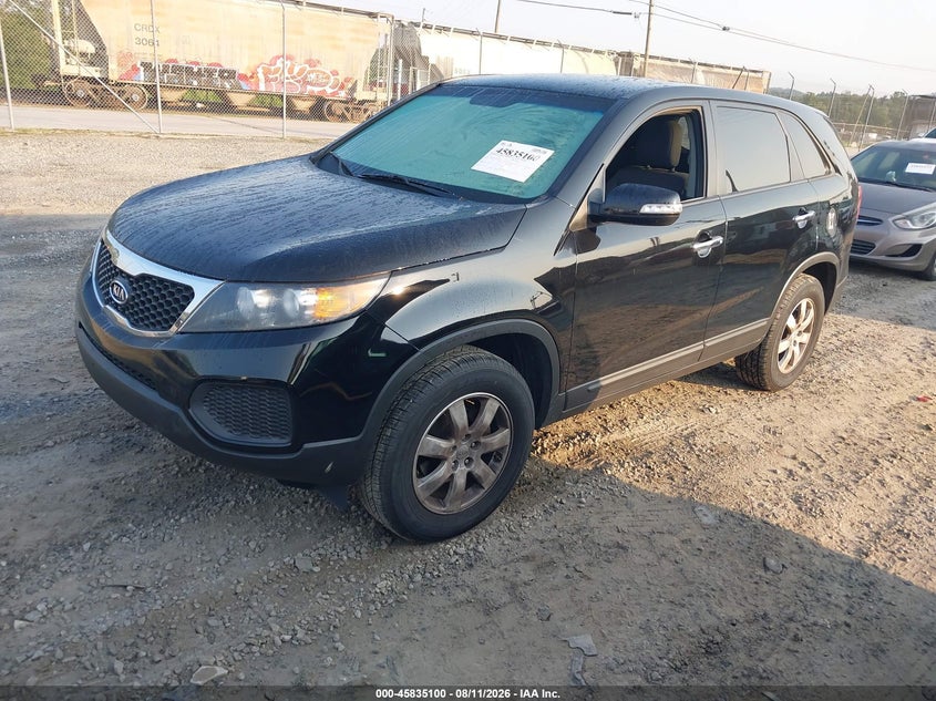 Vin: 5xykt3a12dg328481, lot: 46334001, kia sorento lx 20132