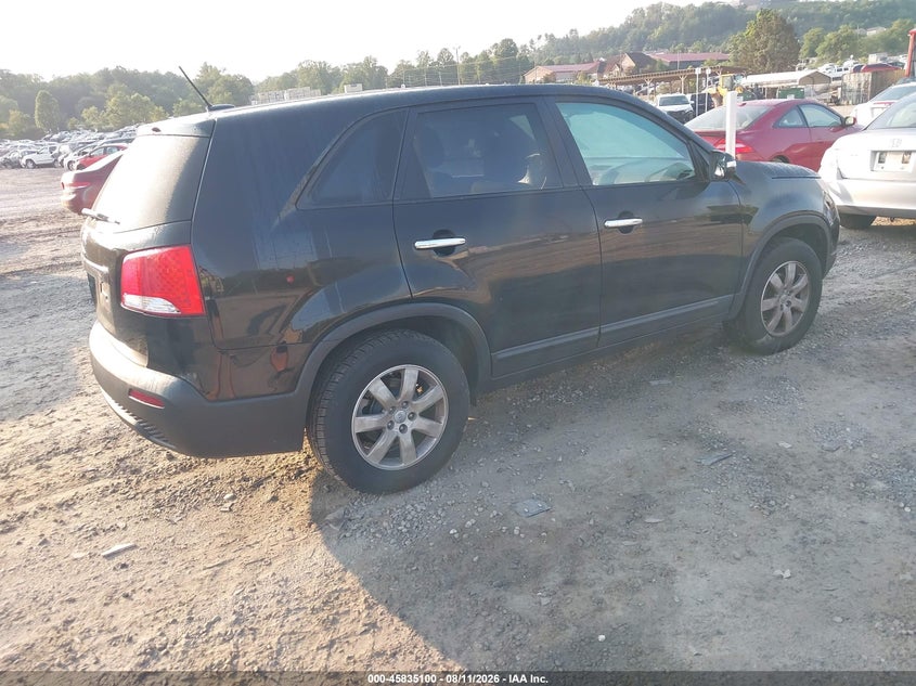 Vin: 5xykt3a12dg328481, lot: 46334001, kia sorento lx 20134