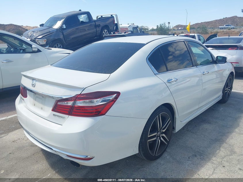 Vin: 1hgcr2f56ha172316, lot: 46334012, honda accord sport 20174