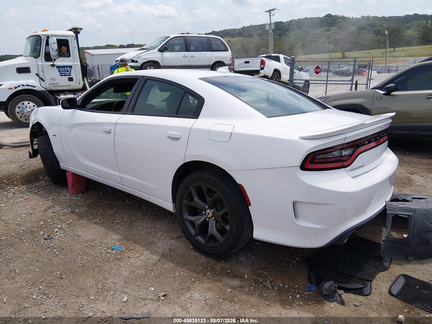 Vin: 2c3cdxct7kh575280, lot: 46334024, dodge charger r/t rwd 20193