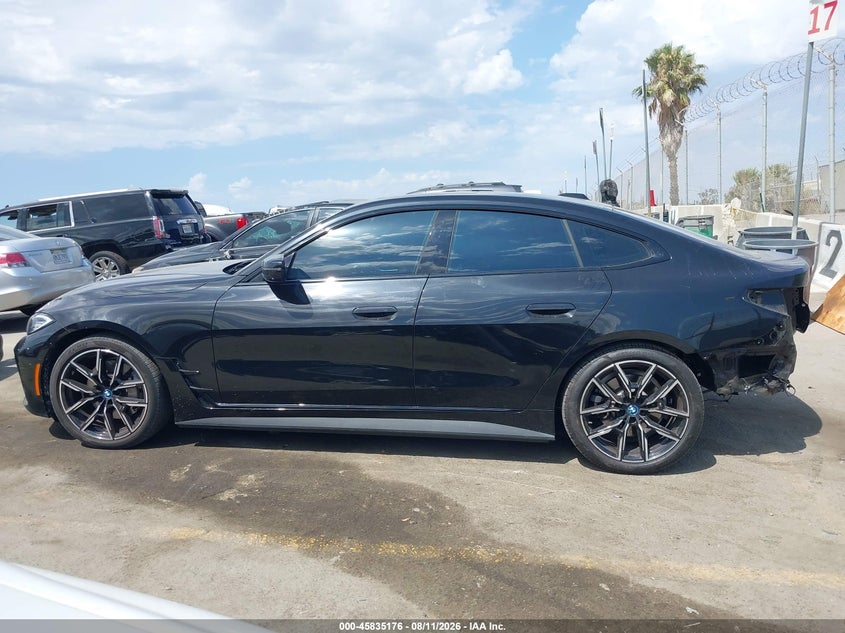 BMW I4 GRAN COUPE 2024 VIN WBY73AW03RFR63308