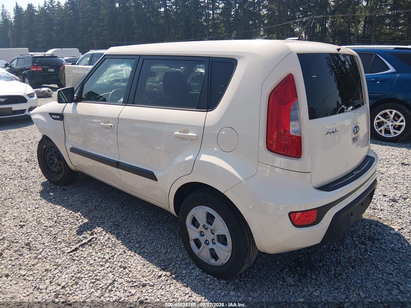 Vin: kndjt2a53c7448861, lot: 46334081, kia soul 20123