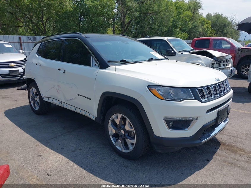 Vin: 3c4njdcb6mt586154, lot: 46334143, jeep compass limited 4x4 2021 img_1