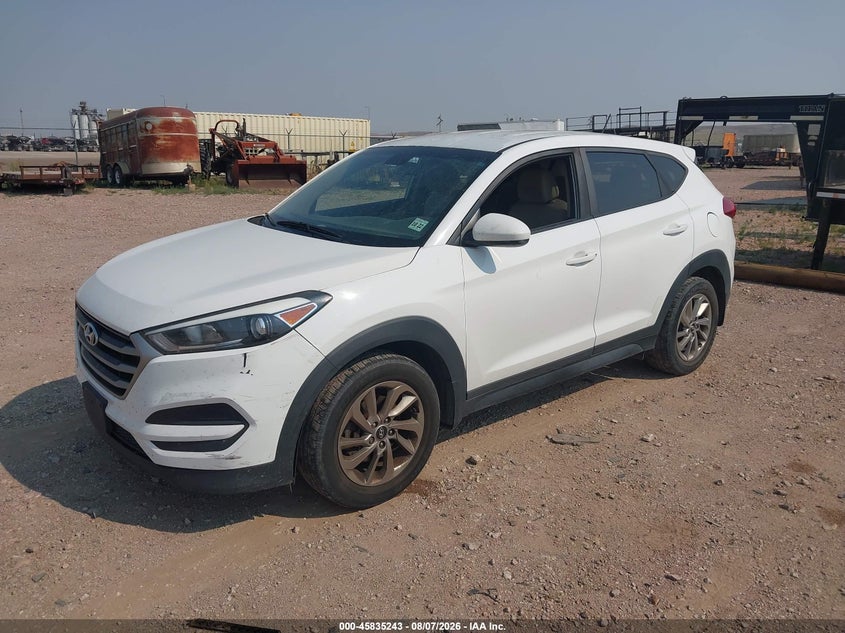 Vin: km8j2ca44ju683215, lot: 46334144, hyundai tucson se 20182