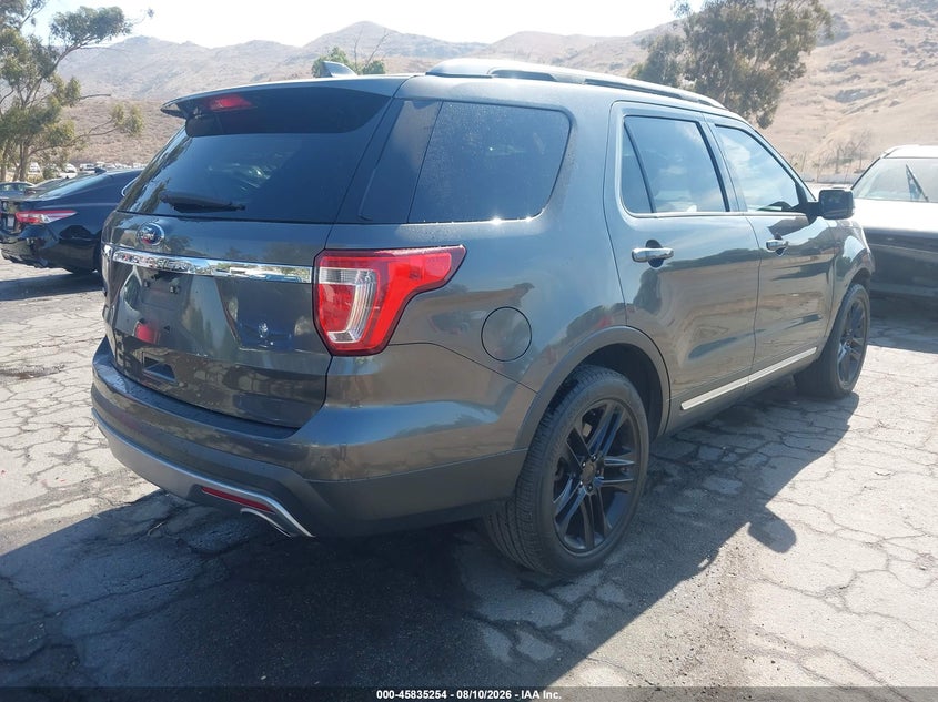 Vin: 1fm5k7d8xgga56632, lot: 46334155, ford explorer xlt 20164
