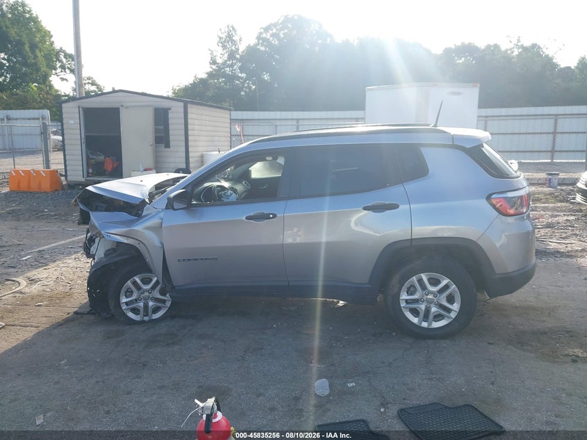 JEEP COMPASS 2018 VIN 3C4NJDAB8JT126606