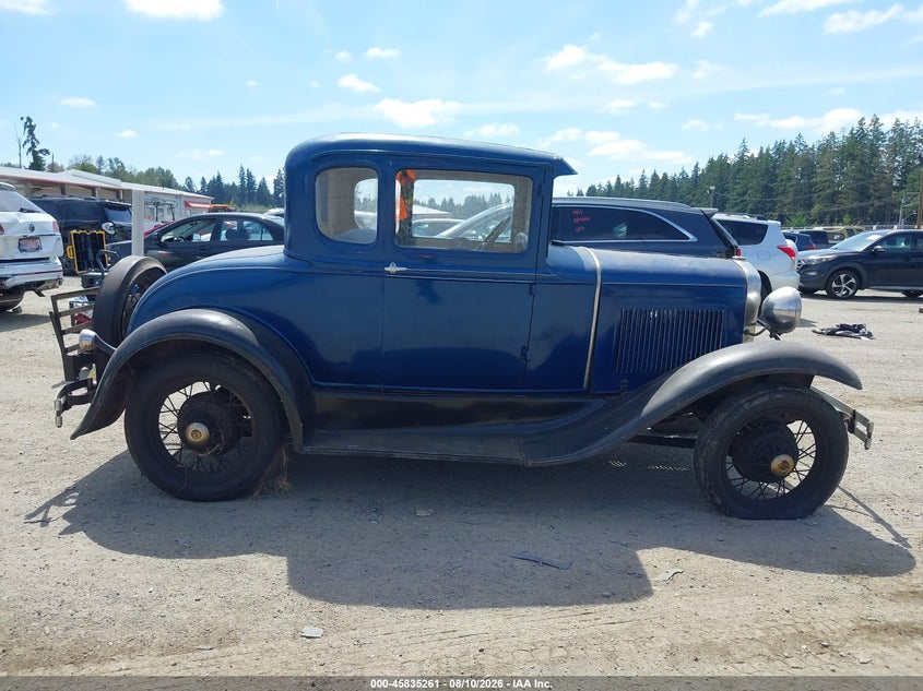 1931 FORD MODEL A N/A N/A