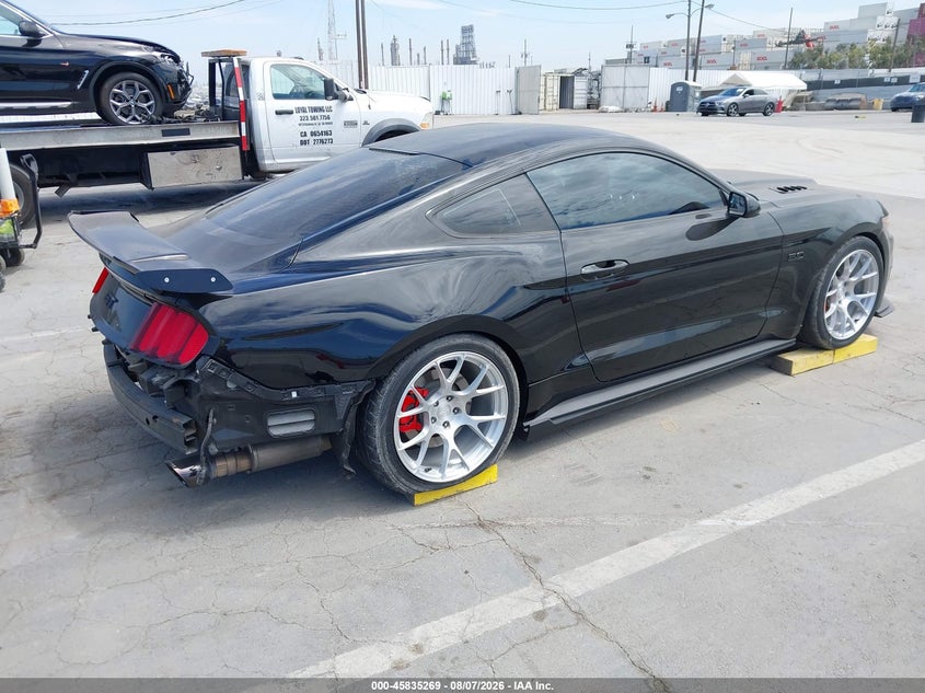 Vin: 1fa6p8cf4h5302643, lot: 46334170, ford mustang gt 20174