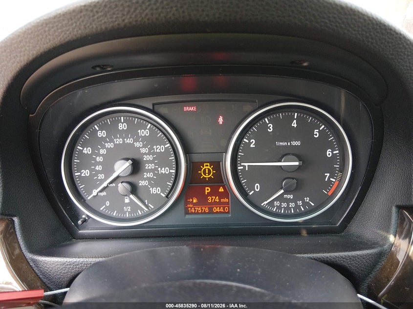 BMW 328I 2011 VIN WBAPK5C50BA994656