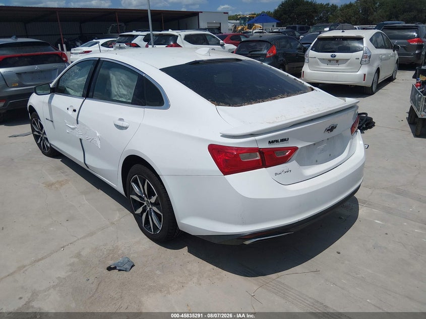 Vin: 1g1zg5st0mf060525, lot: 46334192, chevrolet malibu fwd rs 20213