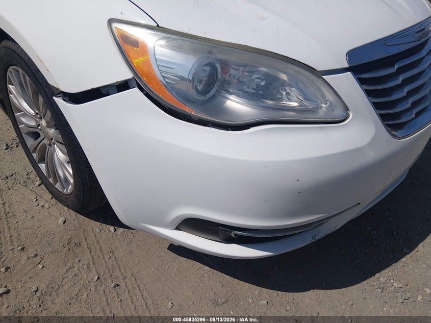 CHRYSLER 200 2012 VIN 1C3CCBCG8CN284661