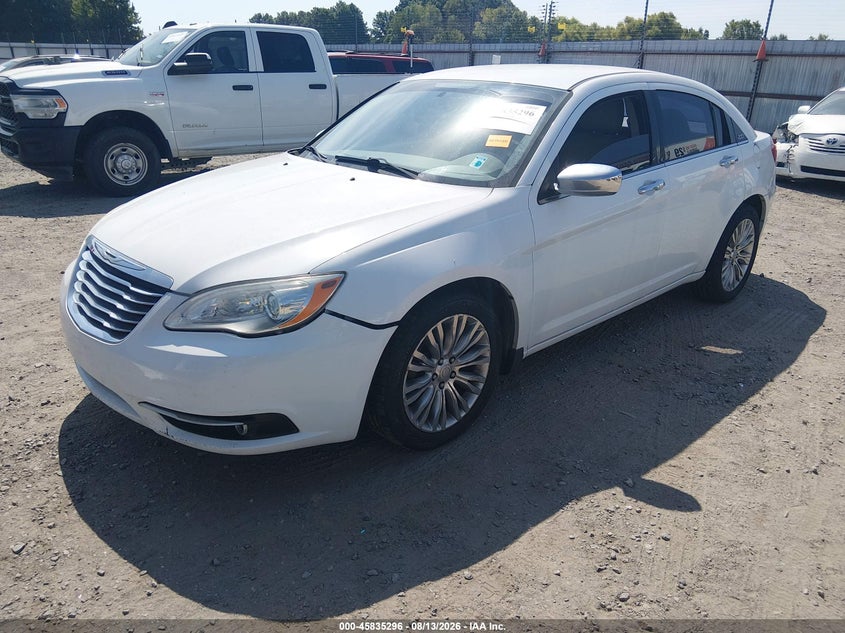 CHRYSLER 200 2012 VIN 1C3CCBCG8CN284661