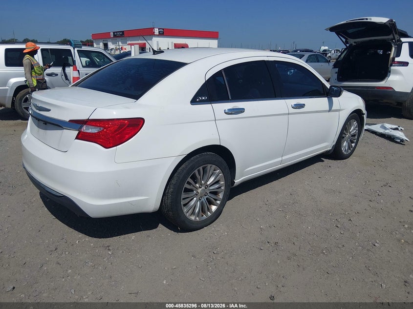 CHRYSLER 200 2012 VIN 1C3CCBCG8CN284661