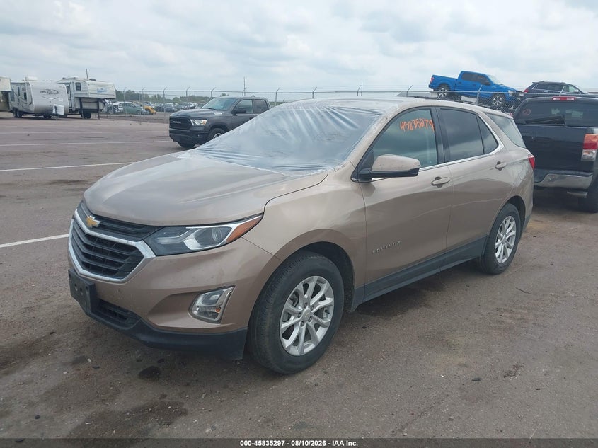 2018 Chevrolet Equinox, Удар спереди, IAAI, VIN 2GNAXSEV6J6340995 — фото 2