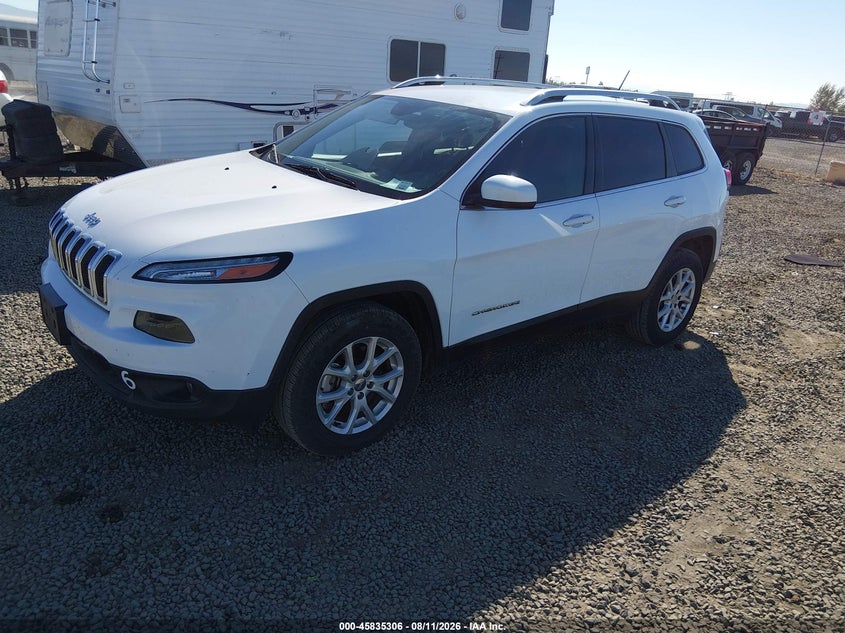 2018 Jeep Cherokee, Обычный износ, IAAI, VIN 1C4PJMCB2JD528651 — фото 2
