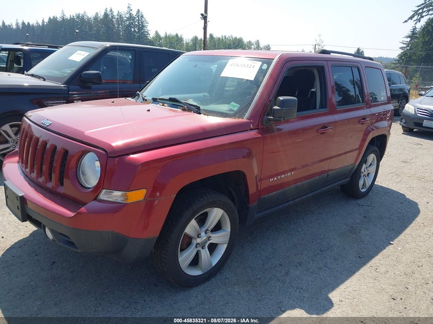 Vin: 1c4njrfbxfd248967, lot: 46334222, jeep patriot latitude 20152