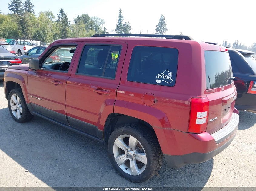 Vin: 1c4njrfbxfd248967, lot: 46334222, jeep patriot latitude 20153