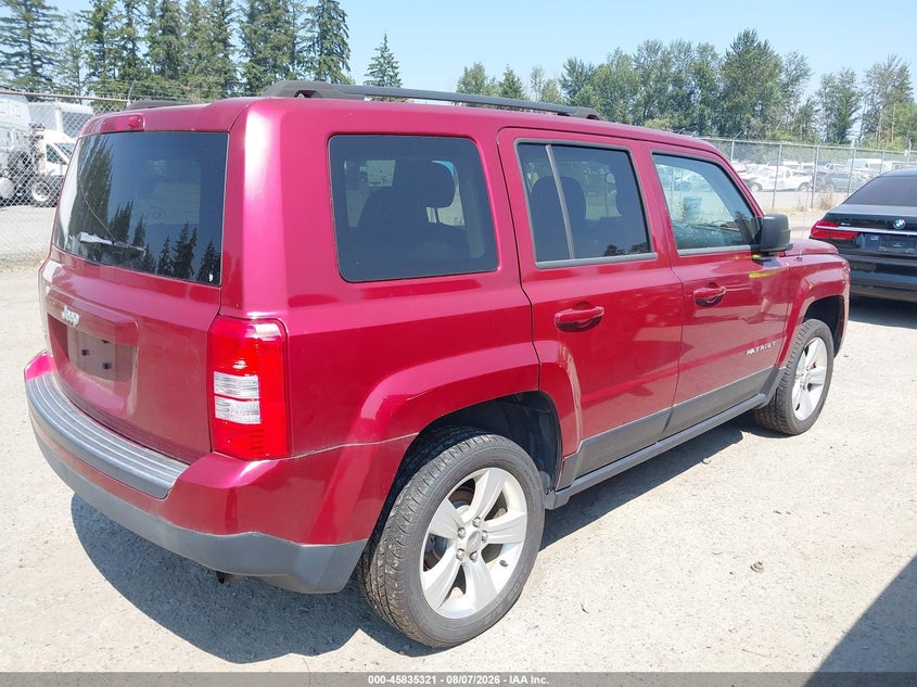 Vin: 1c4njrfbxfd248967, lot: 46334222, jeep patriot latitude 20154