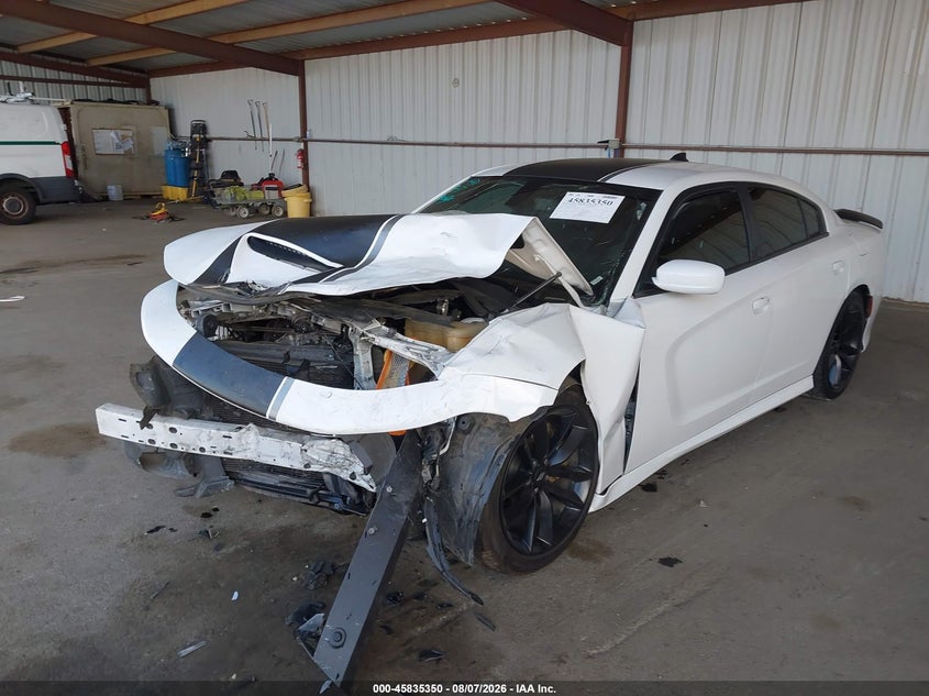 Vin: 2c3cdxhg2kh753690, lot: 46334251, dodge charger gt rwd 20192