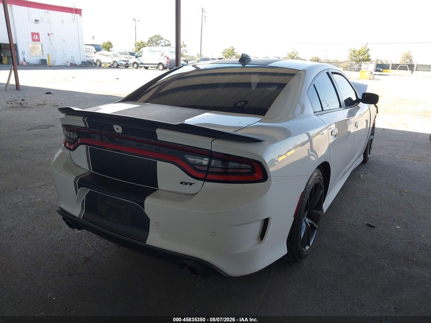 Vin: 2c3cdxhg2kh753690, lot: 46334251, dodge charger gt rwd 20194