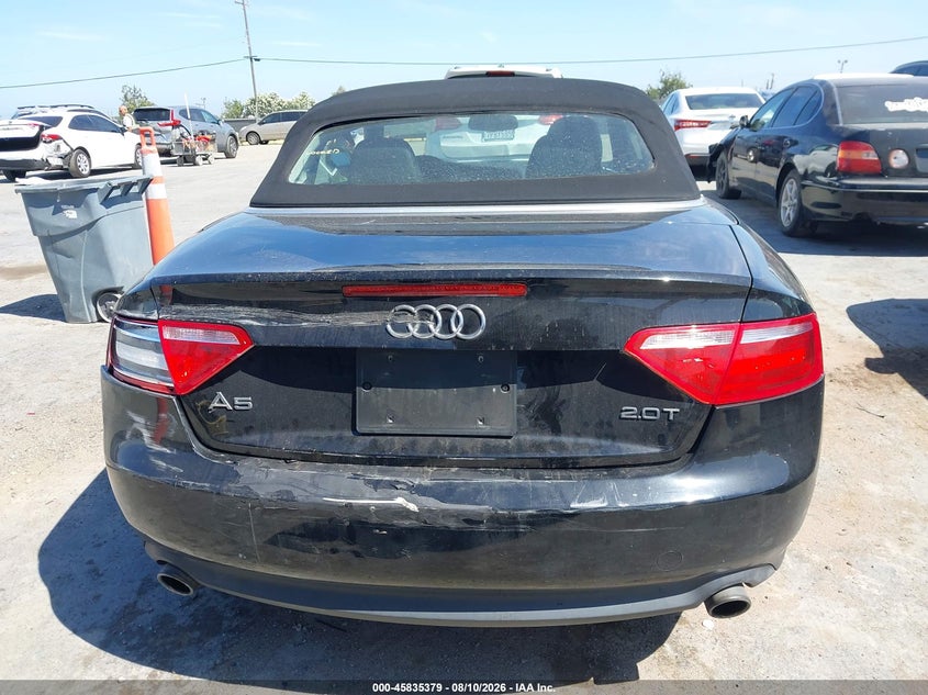 AUDI A5 2012 VIN WAUAFAFH6CN000823