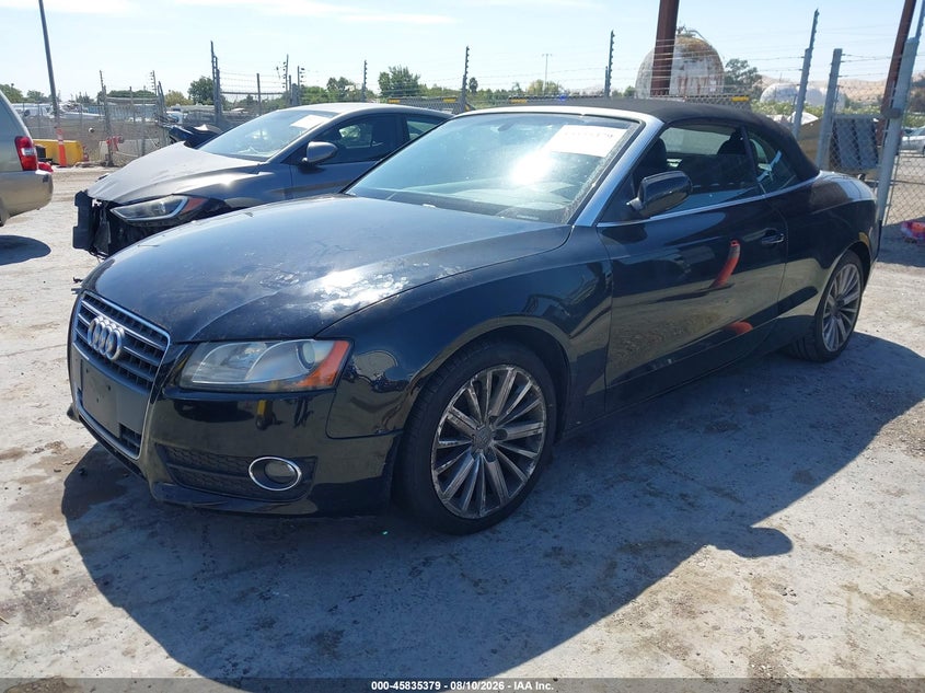 2012 AUDI A5 auction photo 2