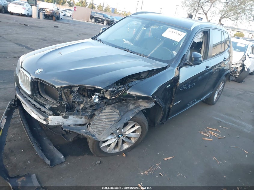 BMW X3 2017 VIN 5UXWZ7C30H0V88720