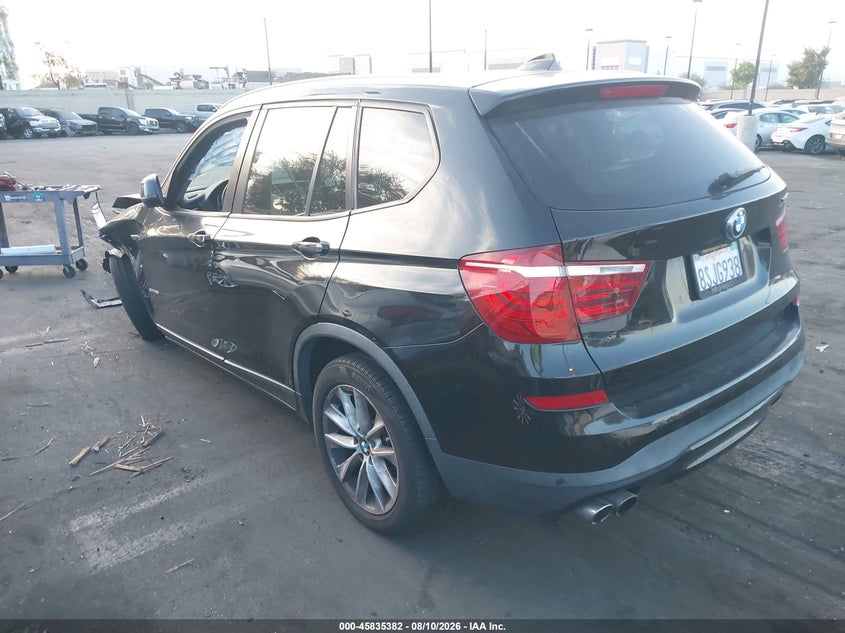 BMW X3 2017 VIN 5UXWZ7C30H0V88720