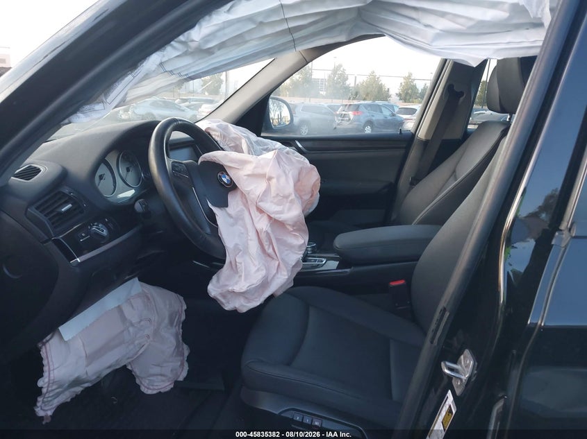 BMW X3 2017 VIN 5UXWZ7C30H0V88720