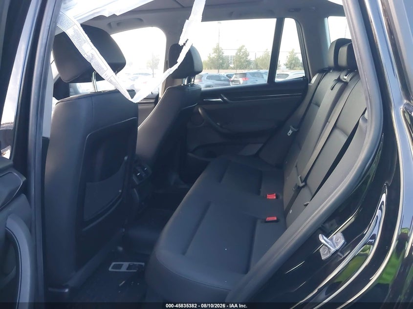 BMW X3 2017 VIN 5UXWZ7C30H0V88720