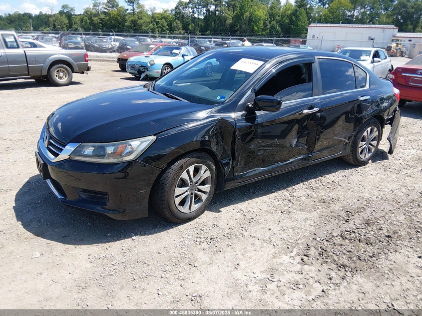 Vin: 1hgcr2f3xea000994, lot: 46334291, honda accord lx 20142