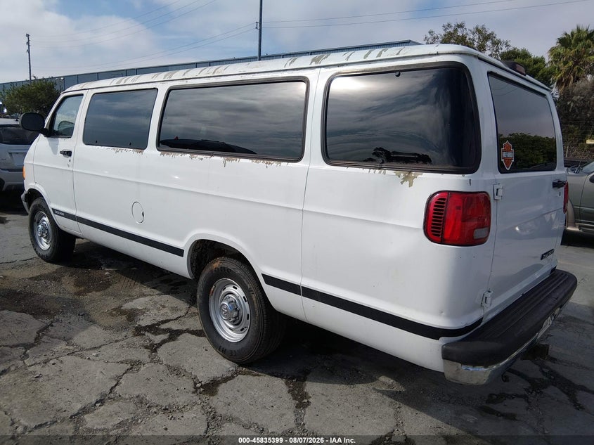 2001 DODGE RAM WAGON 3500 auction photo 3
