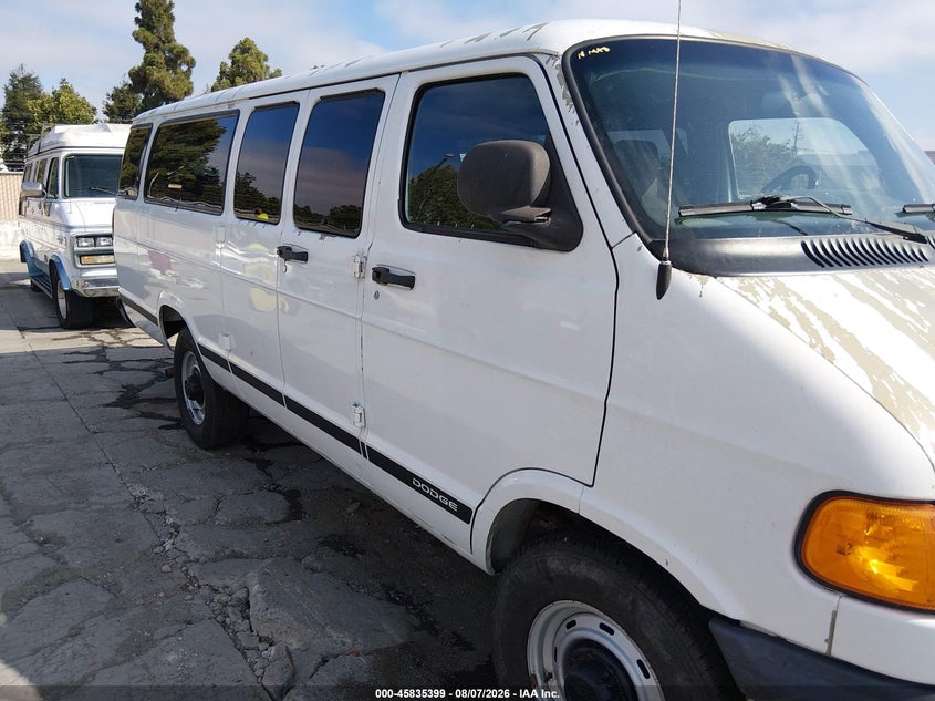 2001 DODGE RAM WAGON 3500 auction photo 6