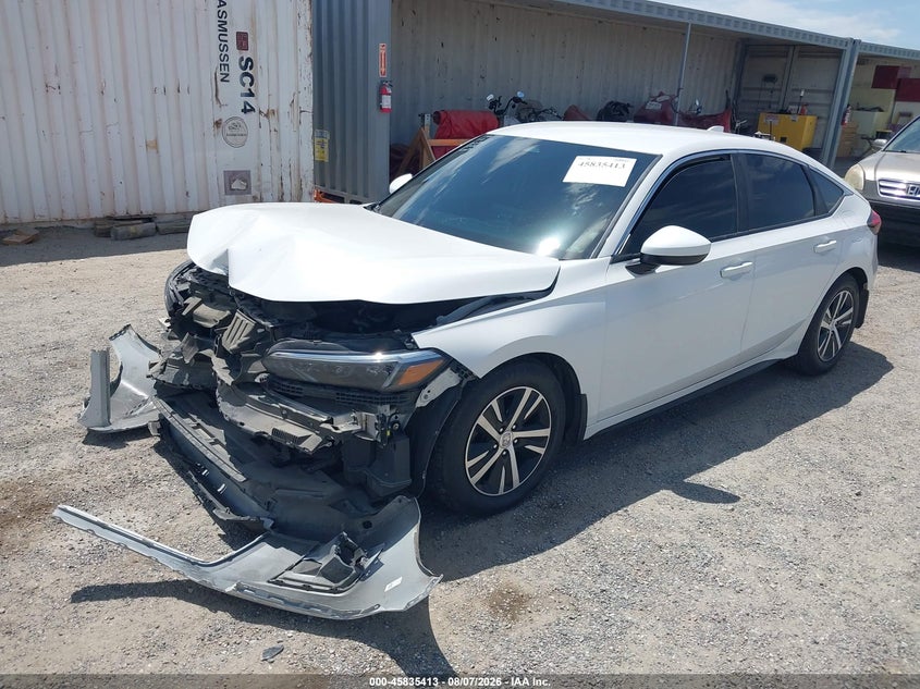 Vin: 19xfl2h57re041579, lot: 46334314, honda civic lx 20242