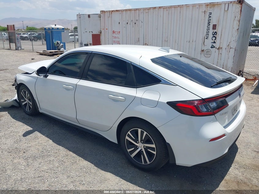 Vin: 19xfl2h57re041579, lot: 46334314, honda civic lx 20243