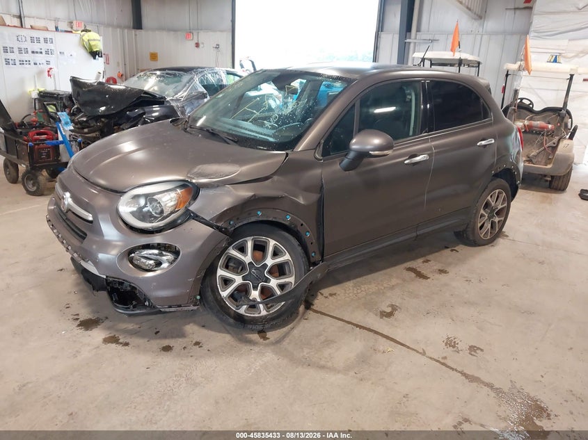 Vin: zfbcfxct2gg374348, lot: 46334334, fiat 500x trekking 20162