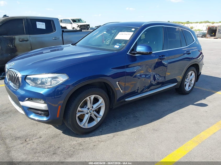 Vin: 5uxty3c0xl9c63262, lot: 46334340, bmw x3 sdrive30i 20202