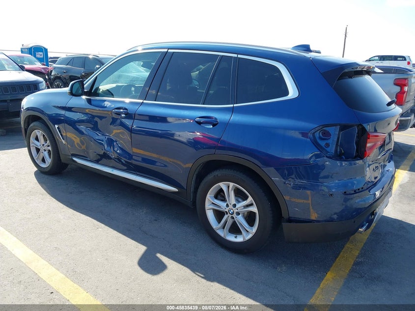 Vin: 5uxty3c0xl9c63262, lot: 46334340, bmw x3 sdrive30i 20203