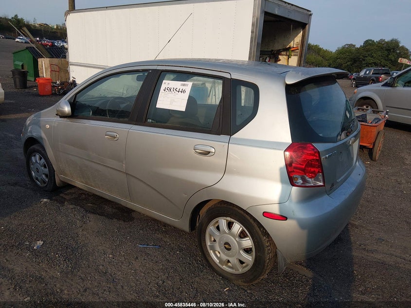 2005 CHEVROLET AVEO auction photo 3